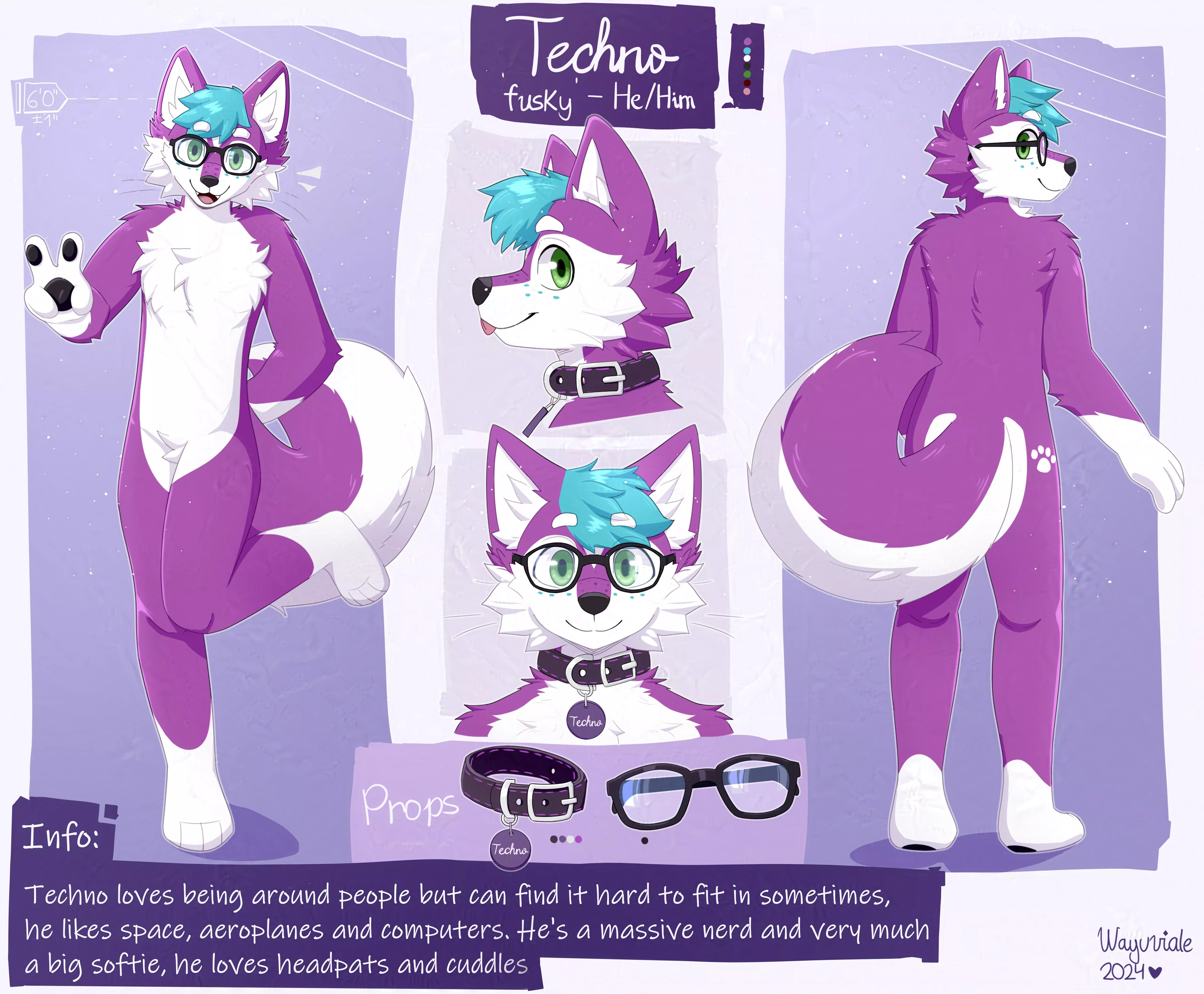 Another ref sheet, for an anonymous on telegram! posted by vialewastaken