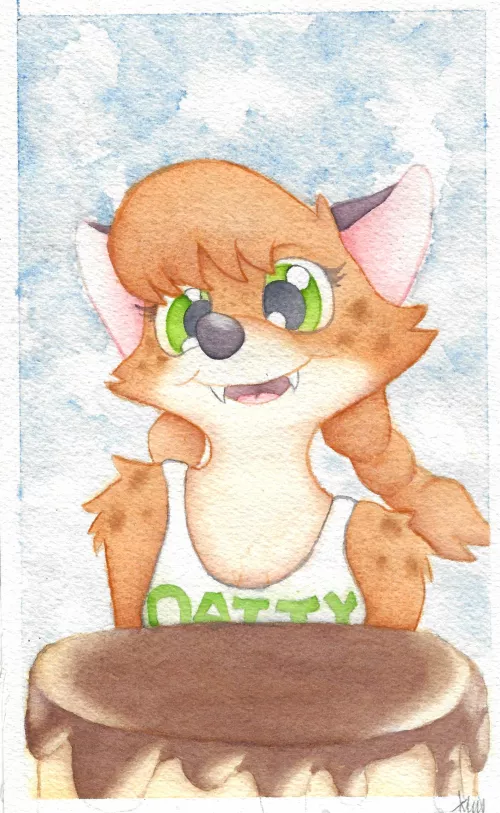 Birthday gift for foxpop by Musu_Opalman