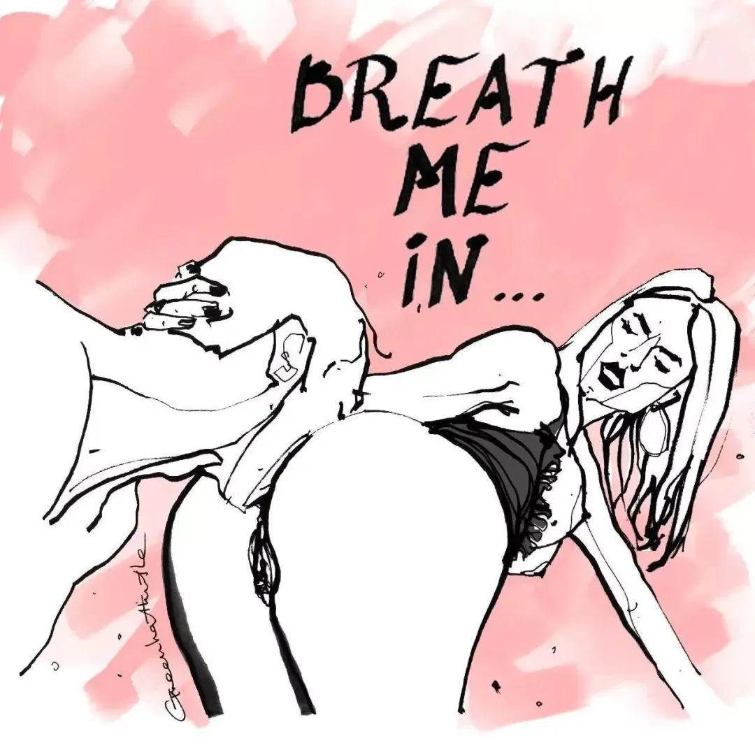 Breath me in! [OC] posted by greenhatturtle