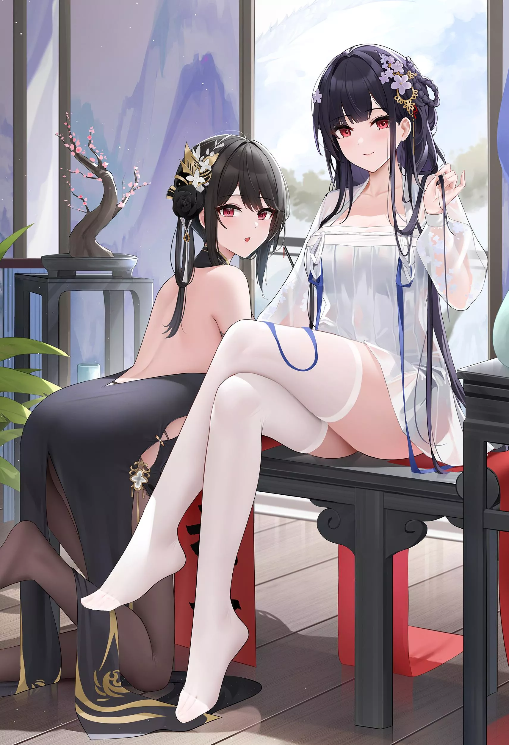 Chen Hai & Yat Sen [Azur Lane] posted by xSaviour_N