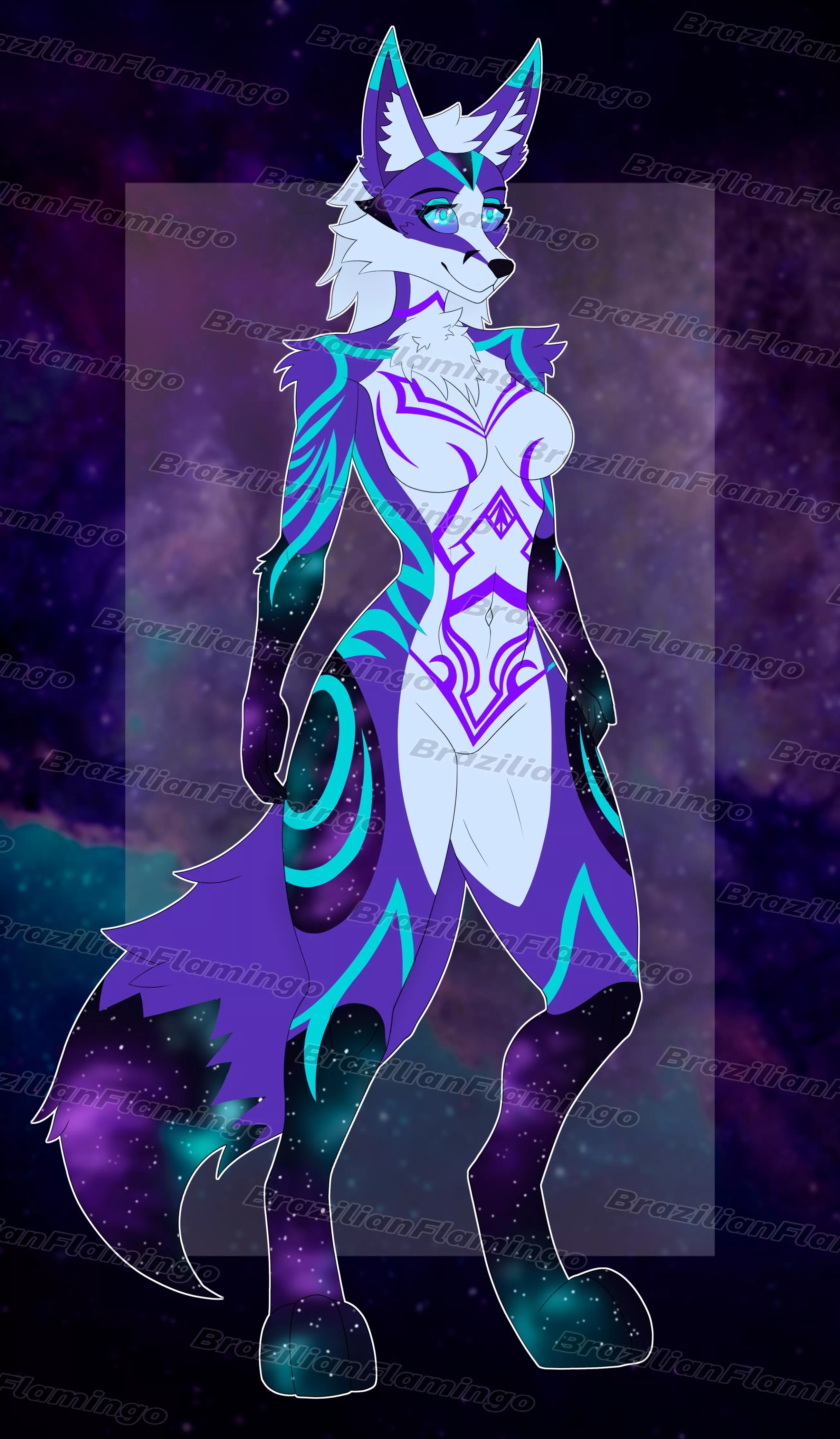 Cosmic fox adopt open! 30$ posted by BrazilianFlamingo