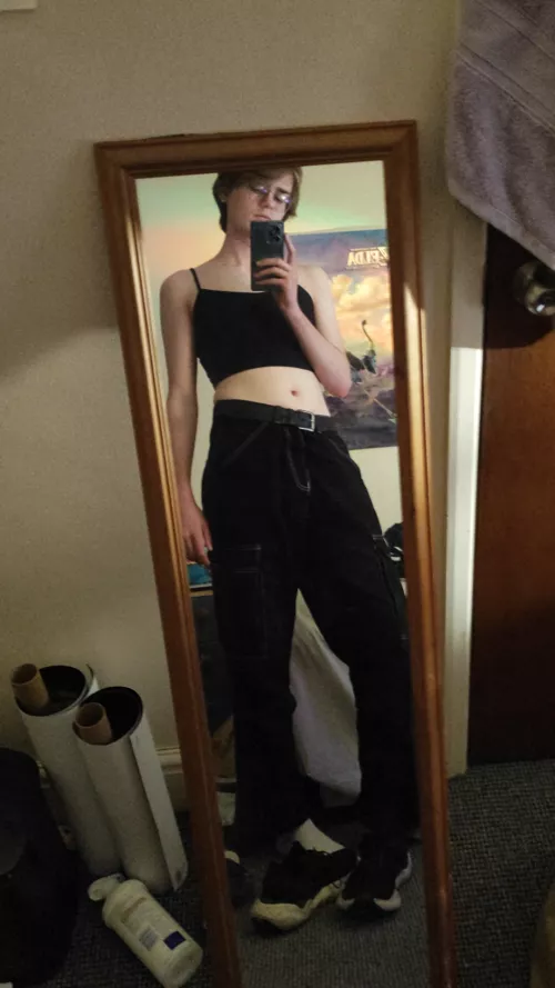 first time I've felt like myself in ages :3 by Cautious-Frame6343