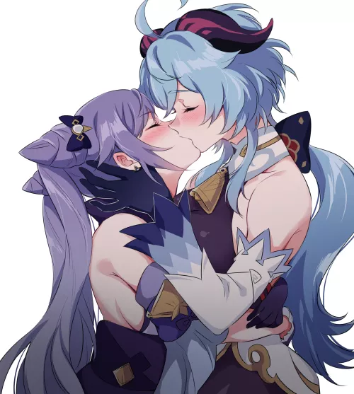 Ganqing kiss [Genshin Impact] (Negom) by No_Literature_7195