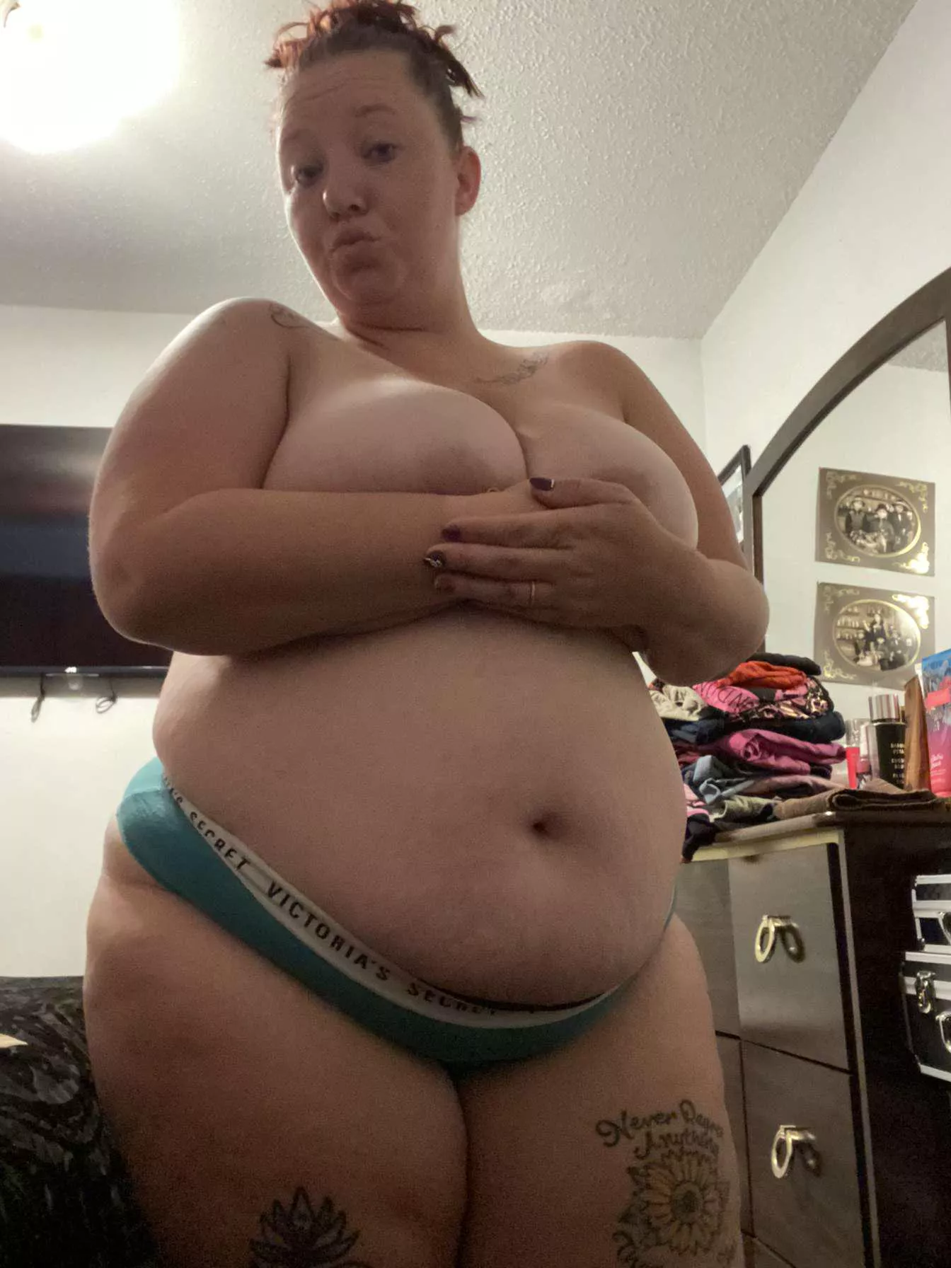 Had to use my arms 😅 posted by xDesi_Grace69x