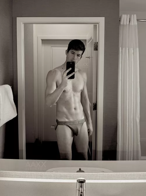 Honest thoughts on me in a jock? by AaronPaxx