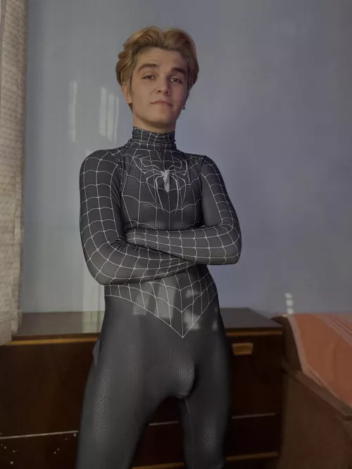 I love the way this suit fits me, don't you? by MikkieGrayy