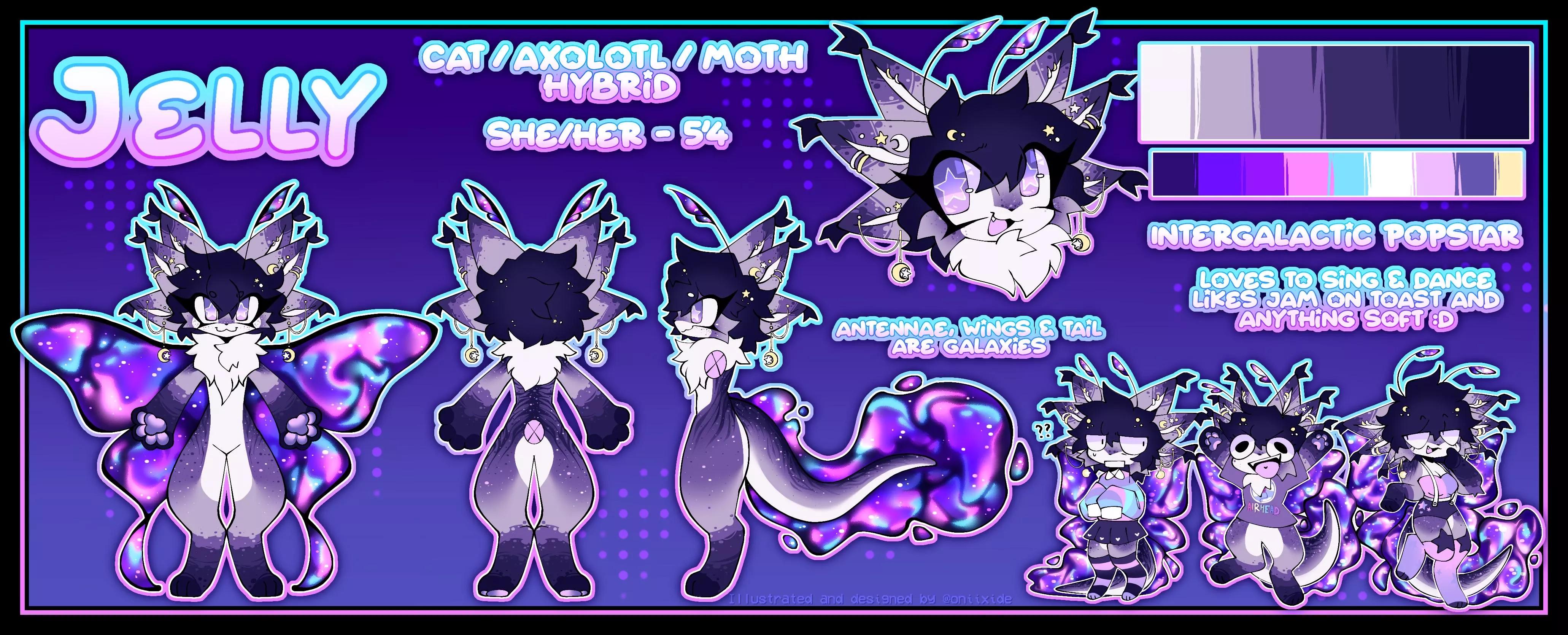 Jelly, my new fursona (art by oniixide) posted by SymphonyOfPayne