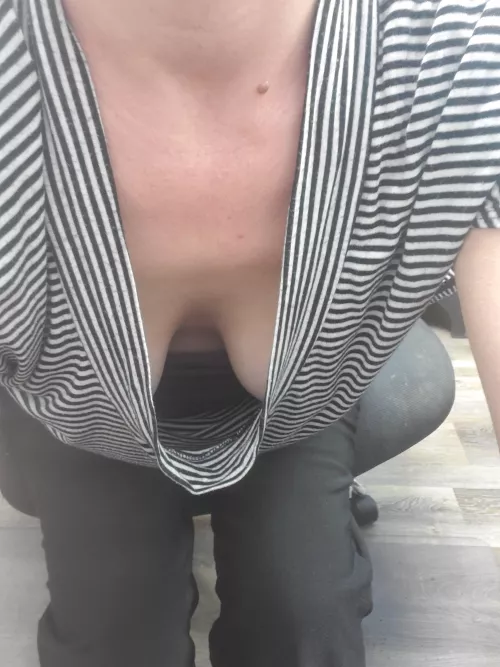 Just Bending over at work by OddBuffalo2545