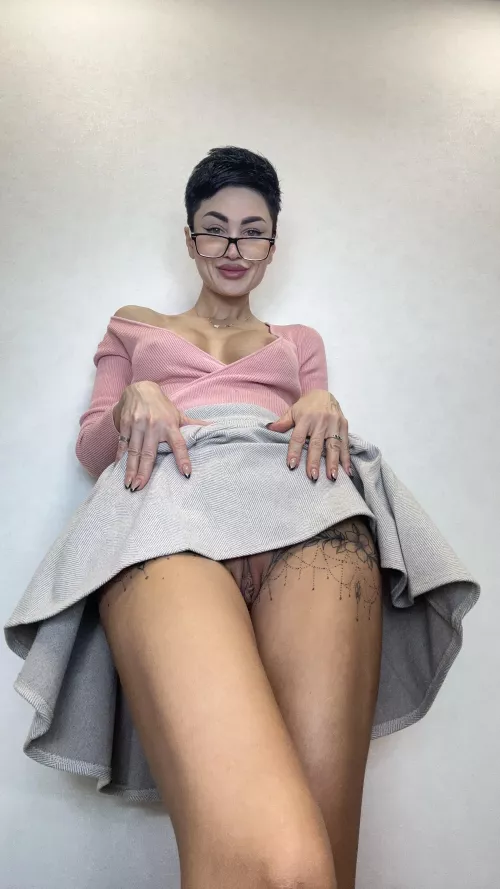 Look under my skirt and you'll see more interesting things by BleakDiver