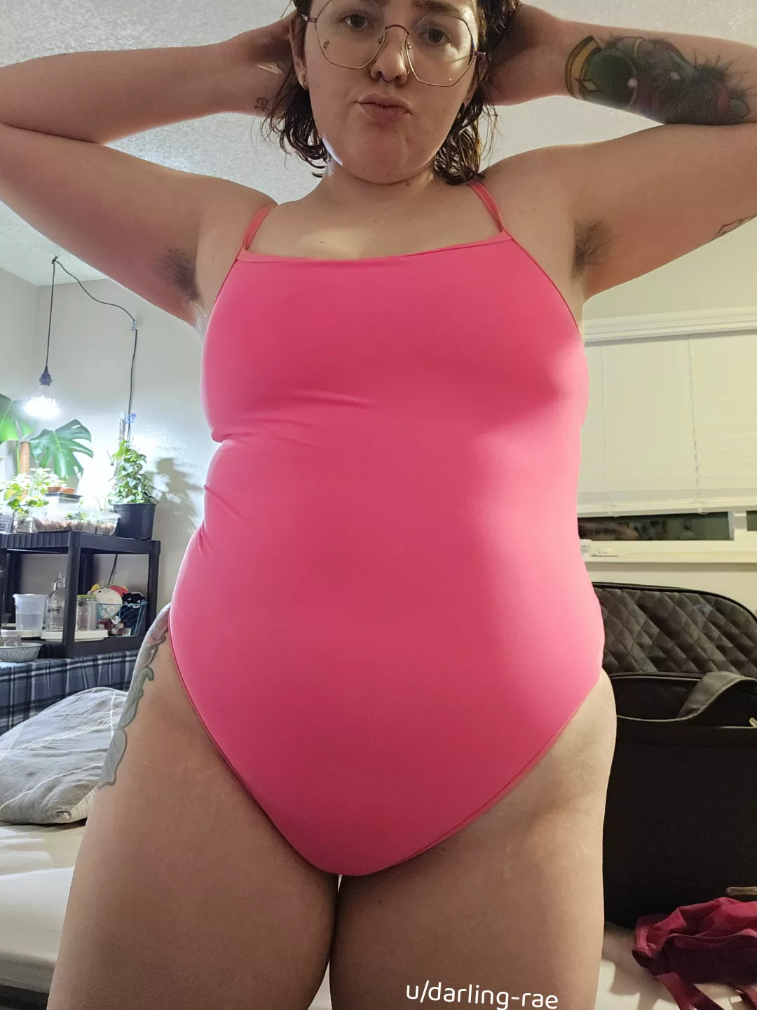 love showing off my pits in a swimsuit! posted by darling-rae