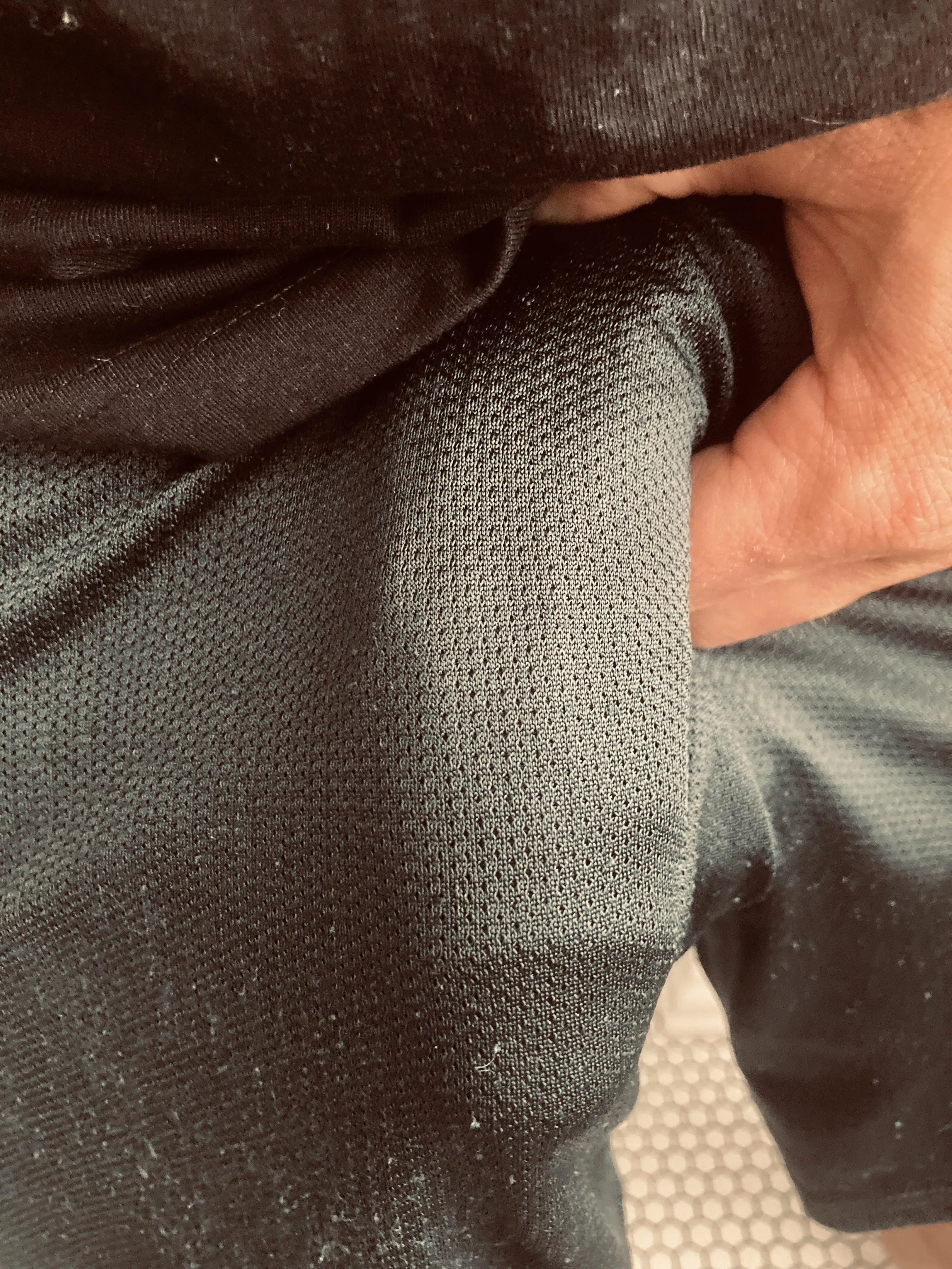 Mesh shorts are a man’s wet tshirt. posted by HeavyhangingD