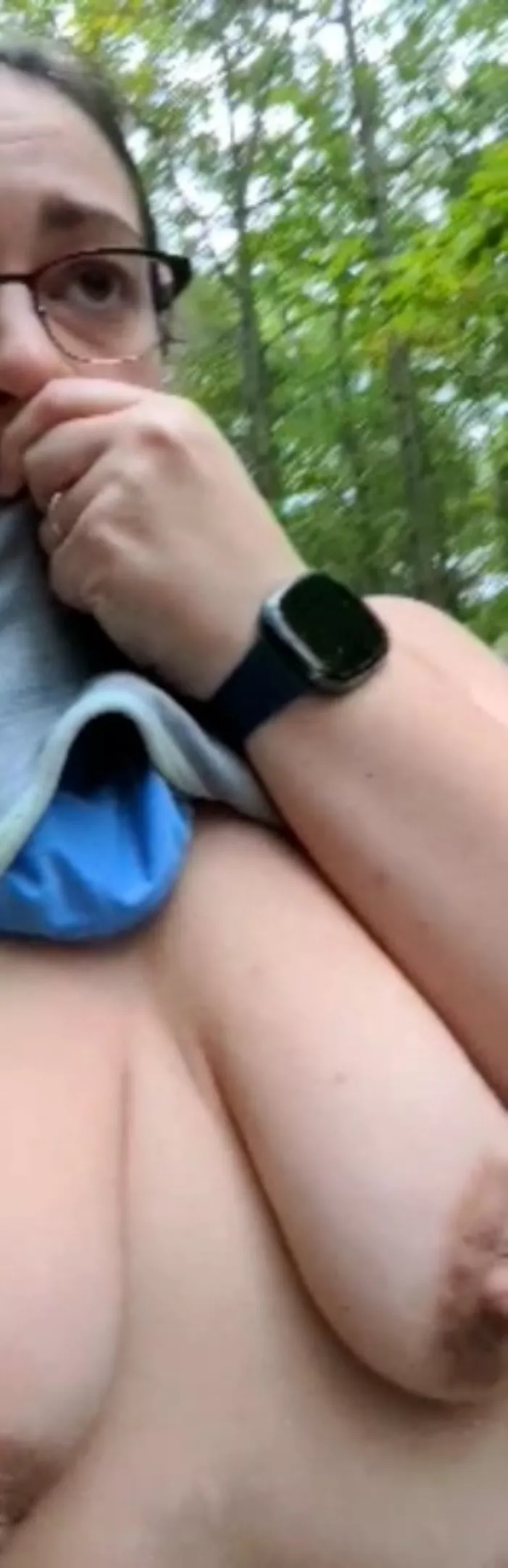 Morning walk selfie posted by nm8586