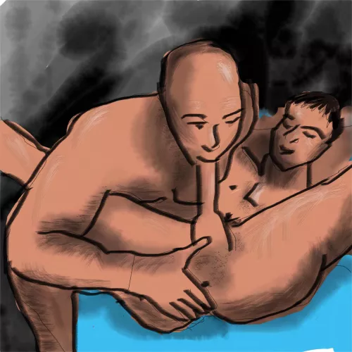 Night visit by azulboy11