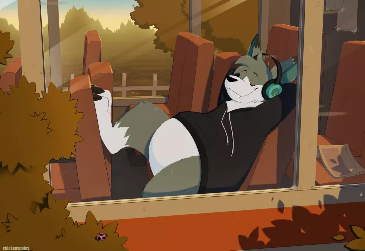 On their way home after a long day! (art by me, @chickensnpies1 on Twitter) by chimigni