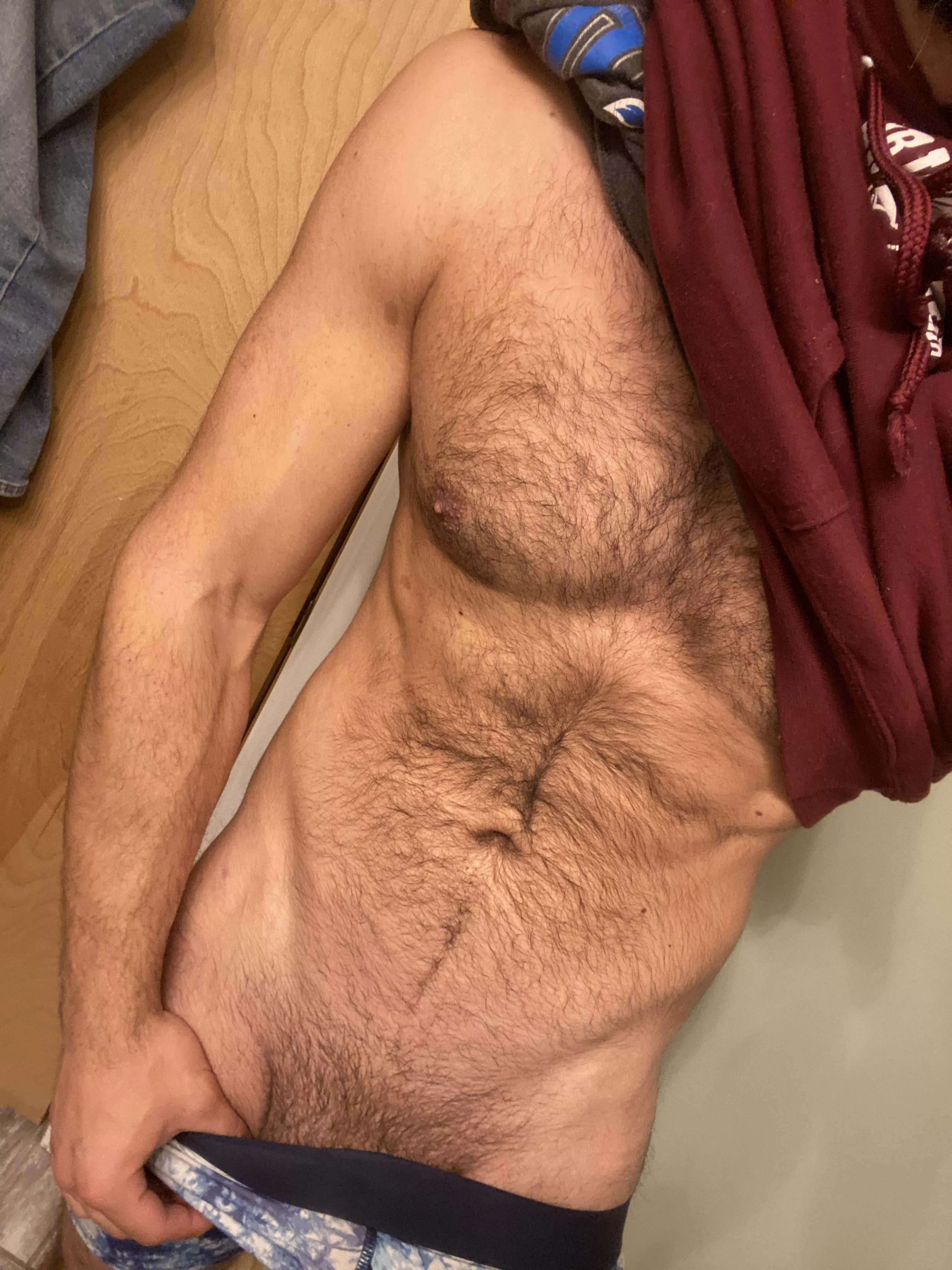 Should I slip into something a little more comfortable..[30] posted by Quietlywaiting44