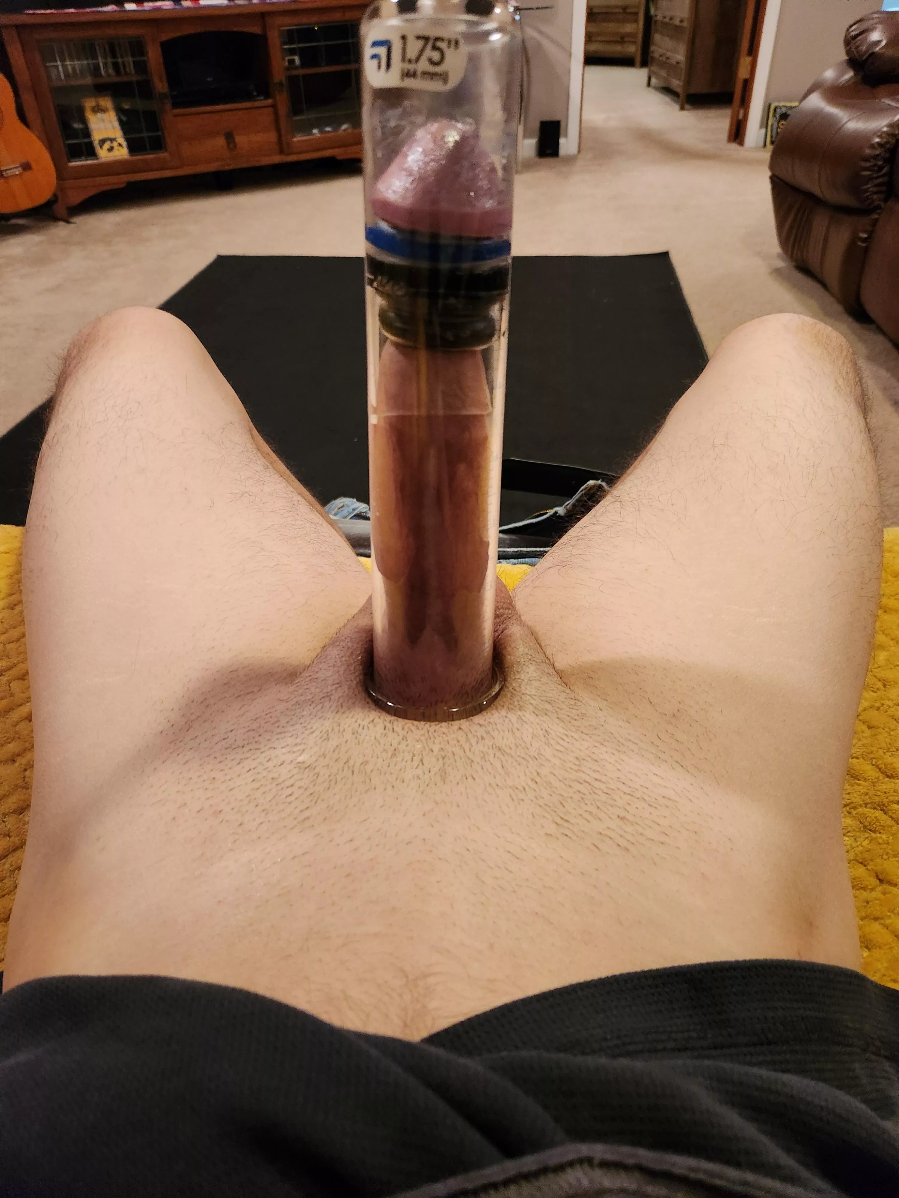 The pressure on the glans posted by Majestic-Host-5268