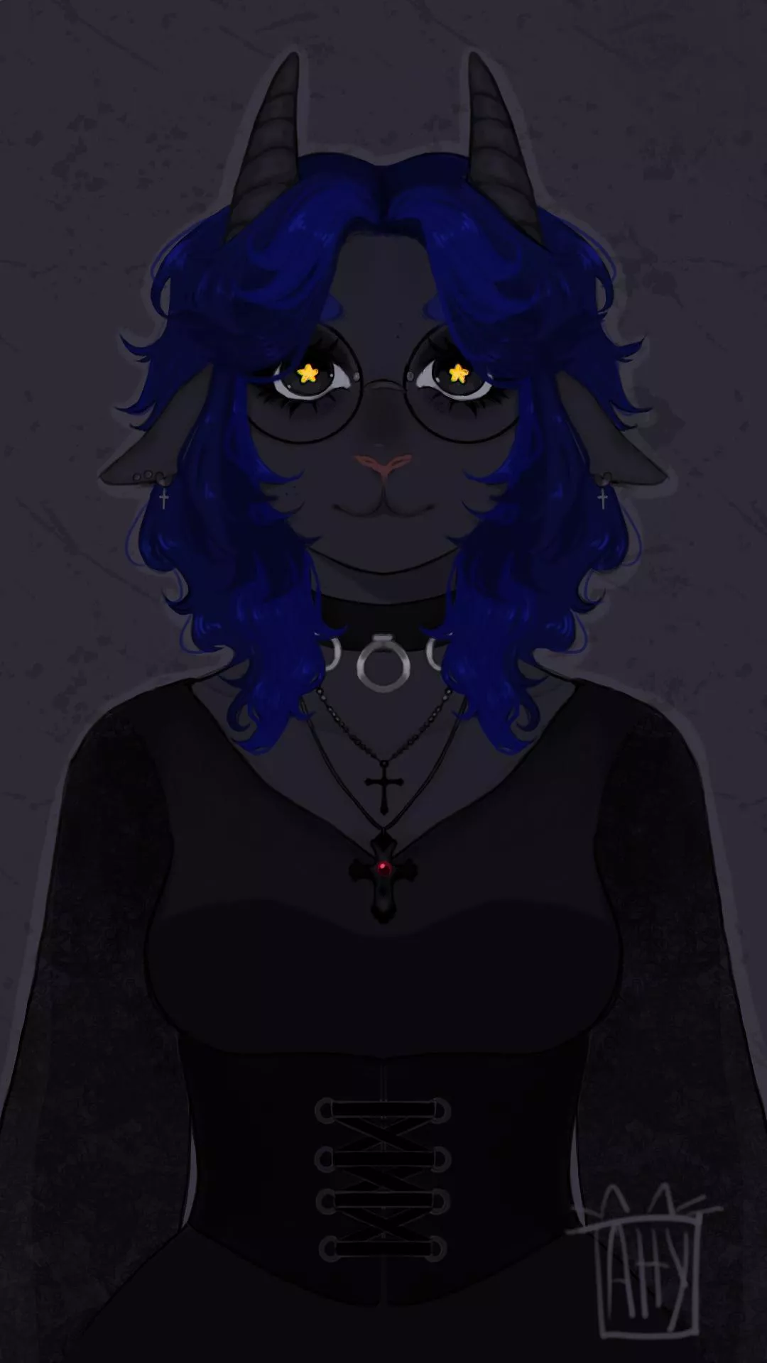 Updated my fursona! posted by atty_s_here