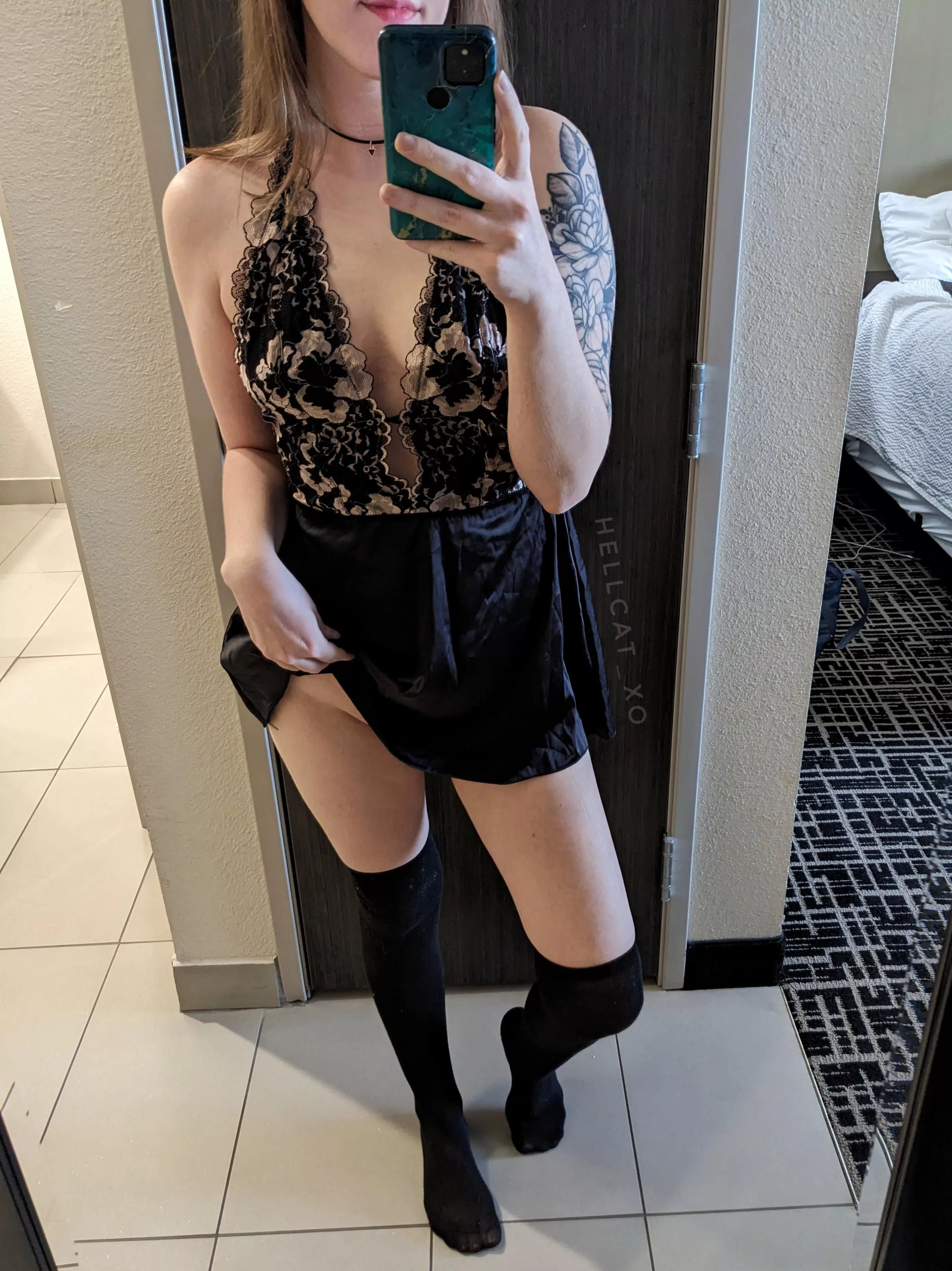 waiting for you at our hotel posted by hellcat_xo