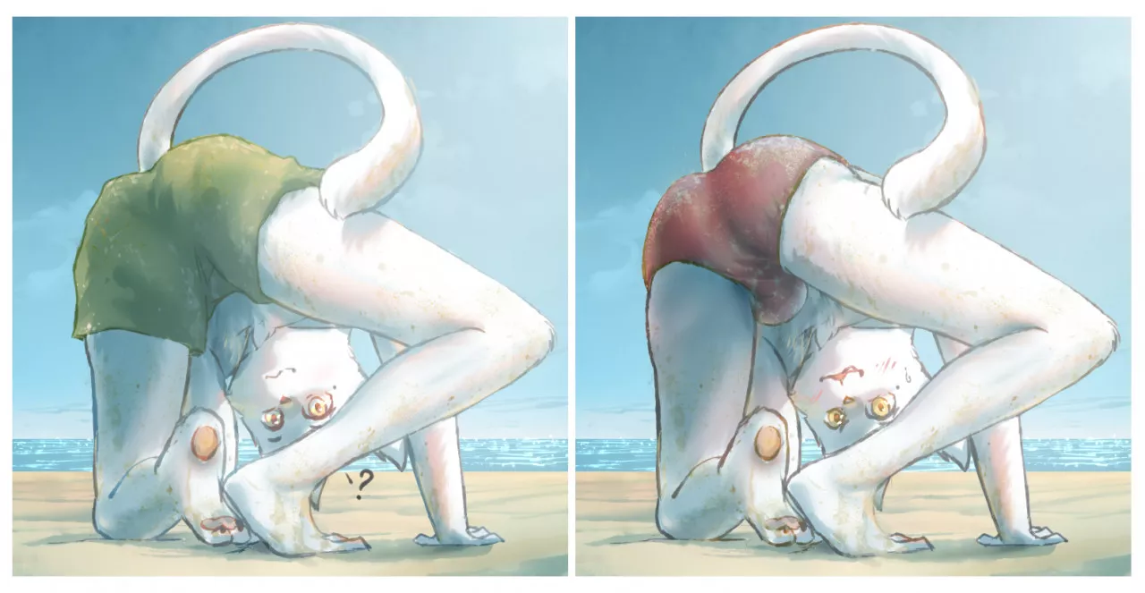 Which one is better~? (@Stampmats) posted by StampmatS