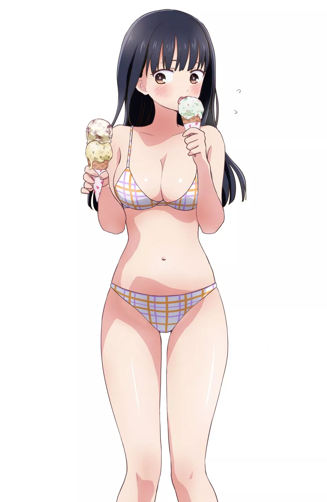 Anna Yamada Enjoying Ice Cream posted by Csxc