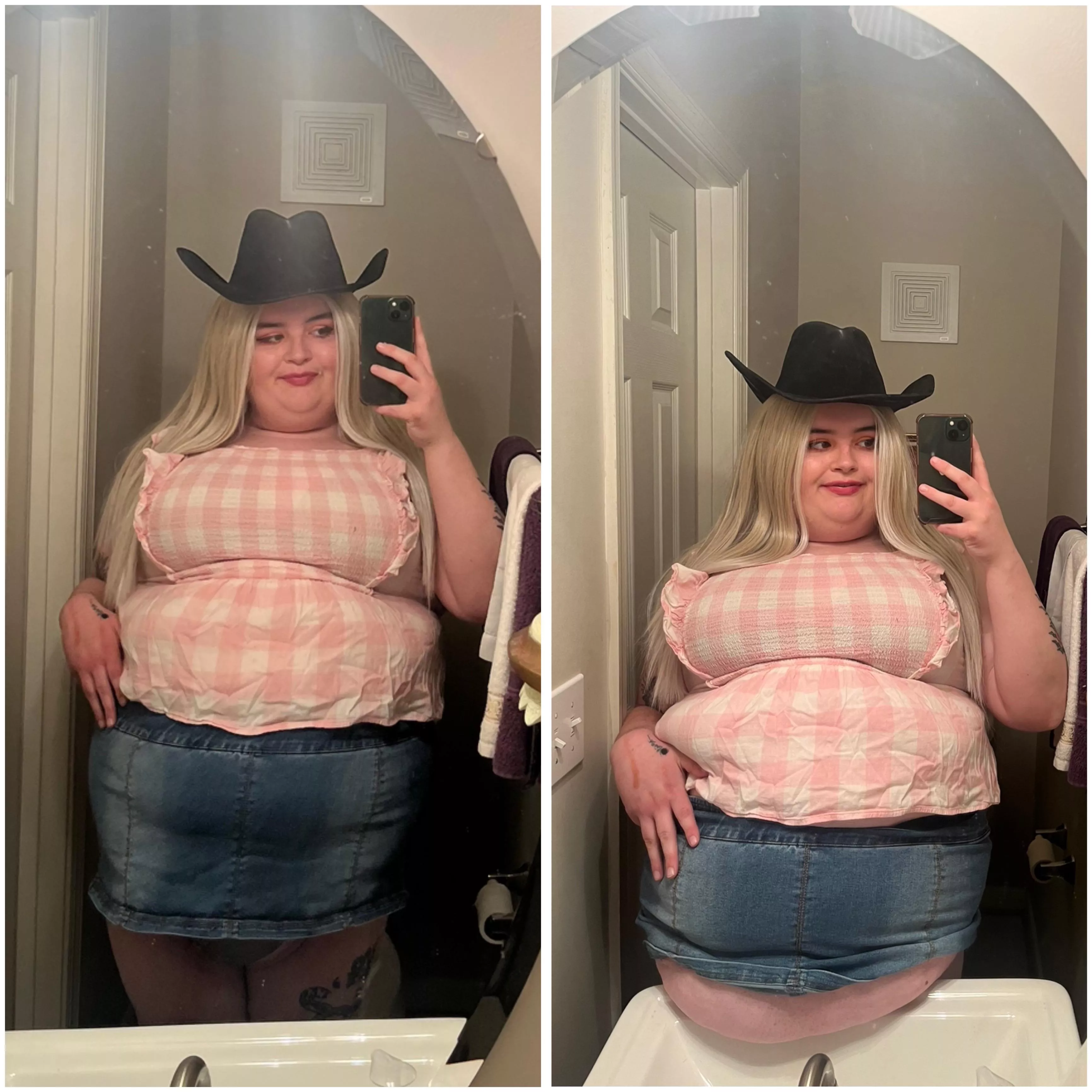 Barbie might’ve overdone it on the sweets 😳 Ken is gonna be in for a bit of a surprise posted by Wormygarden