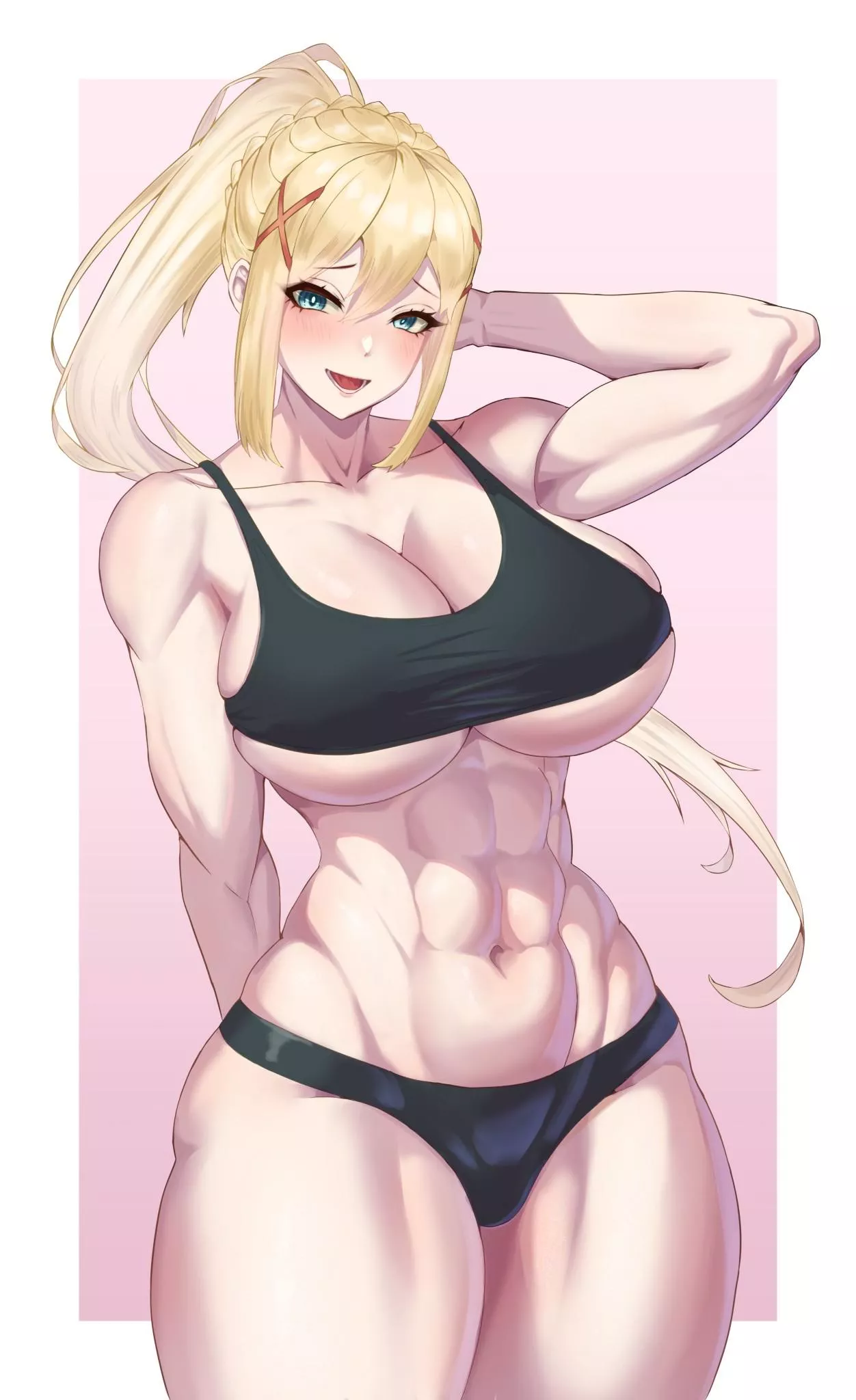 Gym rat Darkness (By Hatch) [konosuba] posted by queshu22