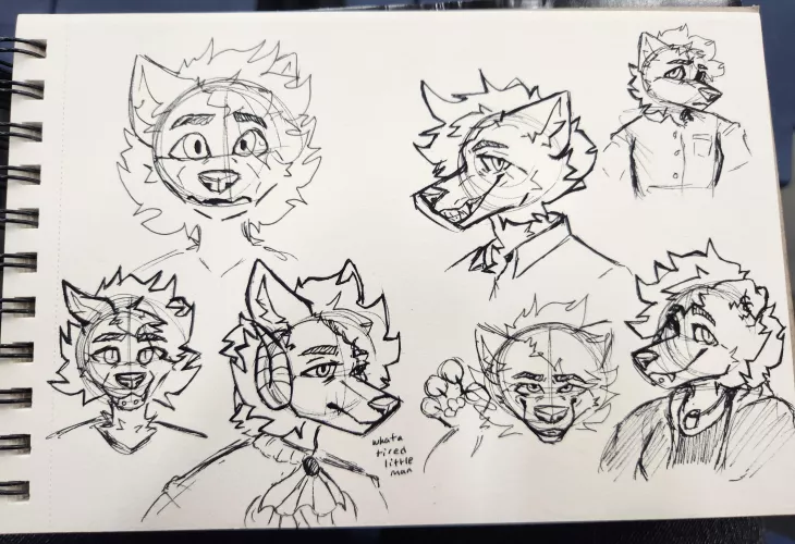 Little drawings from school. Art by me by WhostoIemyPOTATOES