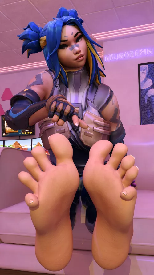 Neon 💜 [Valorant] (neurorepin) by neurorepin