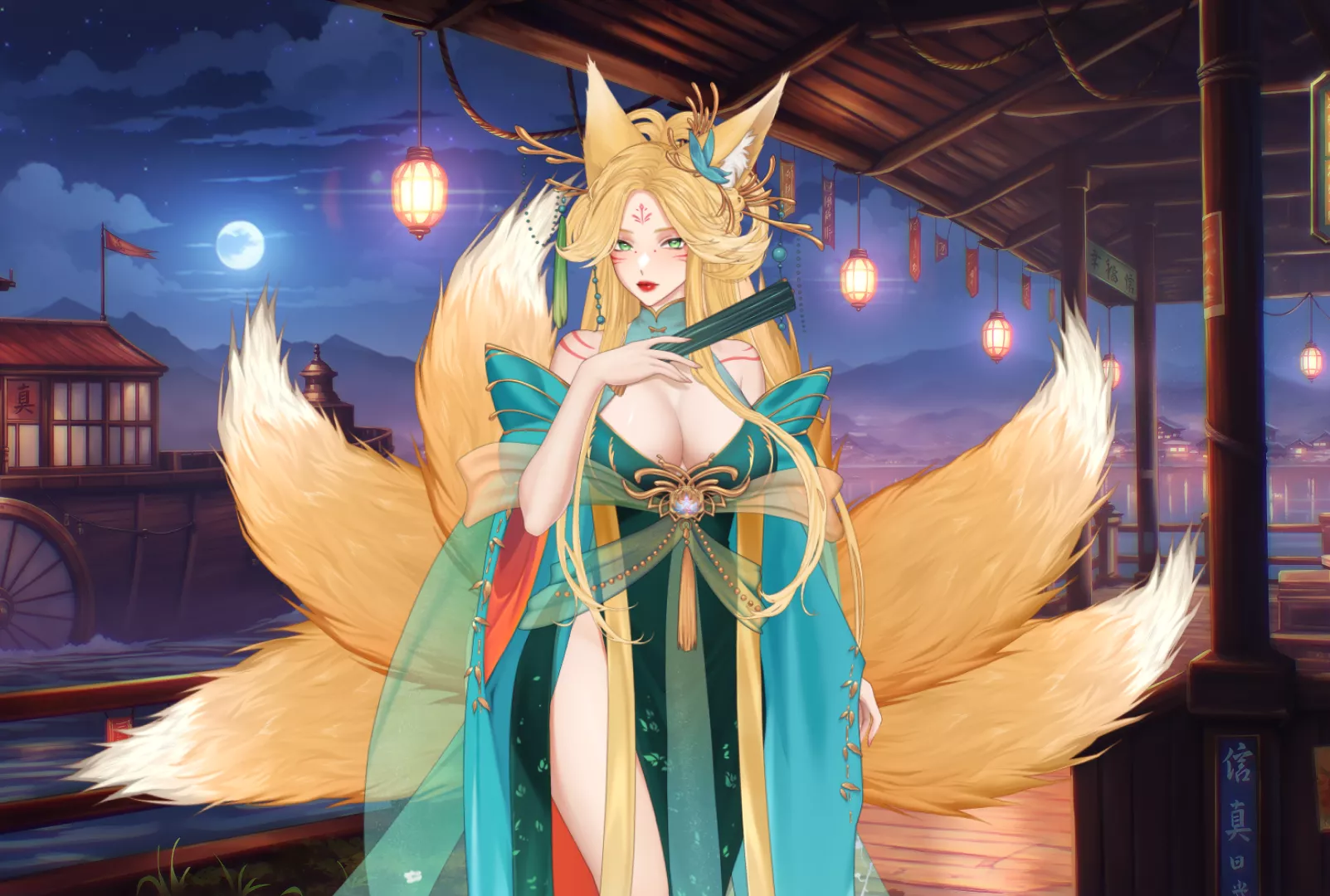 Sexy Thighs of This Hot MILF Fox (AURA) posted by WANDERER_GAME