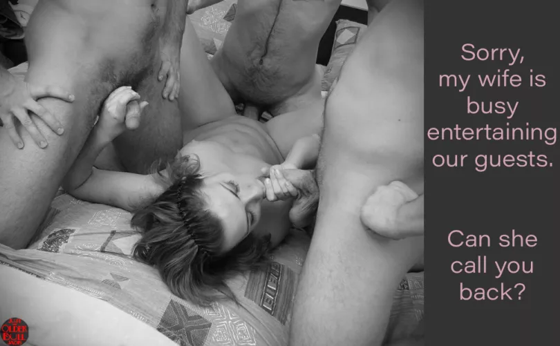 She's busy by Bull_In_Toronto