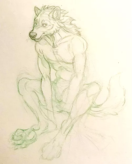 Sitting… by basenjing