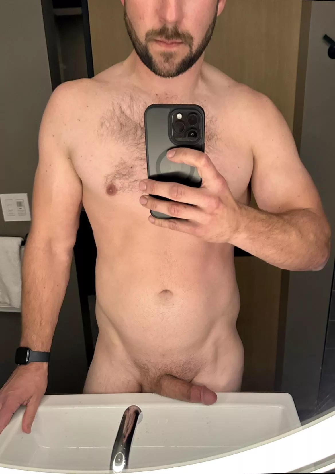 Sometimes after a long day of carrying around your cock it’s nice to just rest it on the counter posted by thisandthatfun