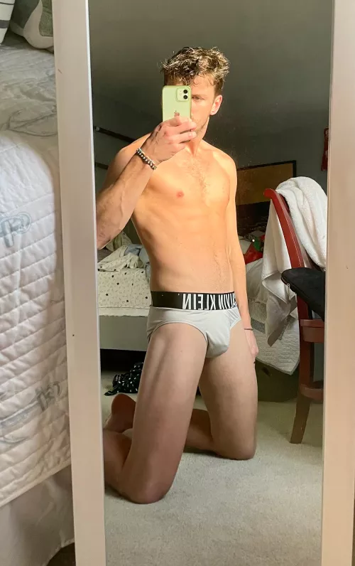 Sunset hit just right on my Calvin Kleins by LABttmBoi