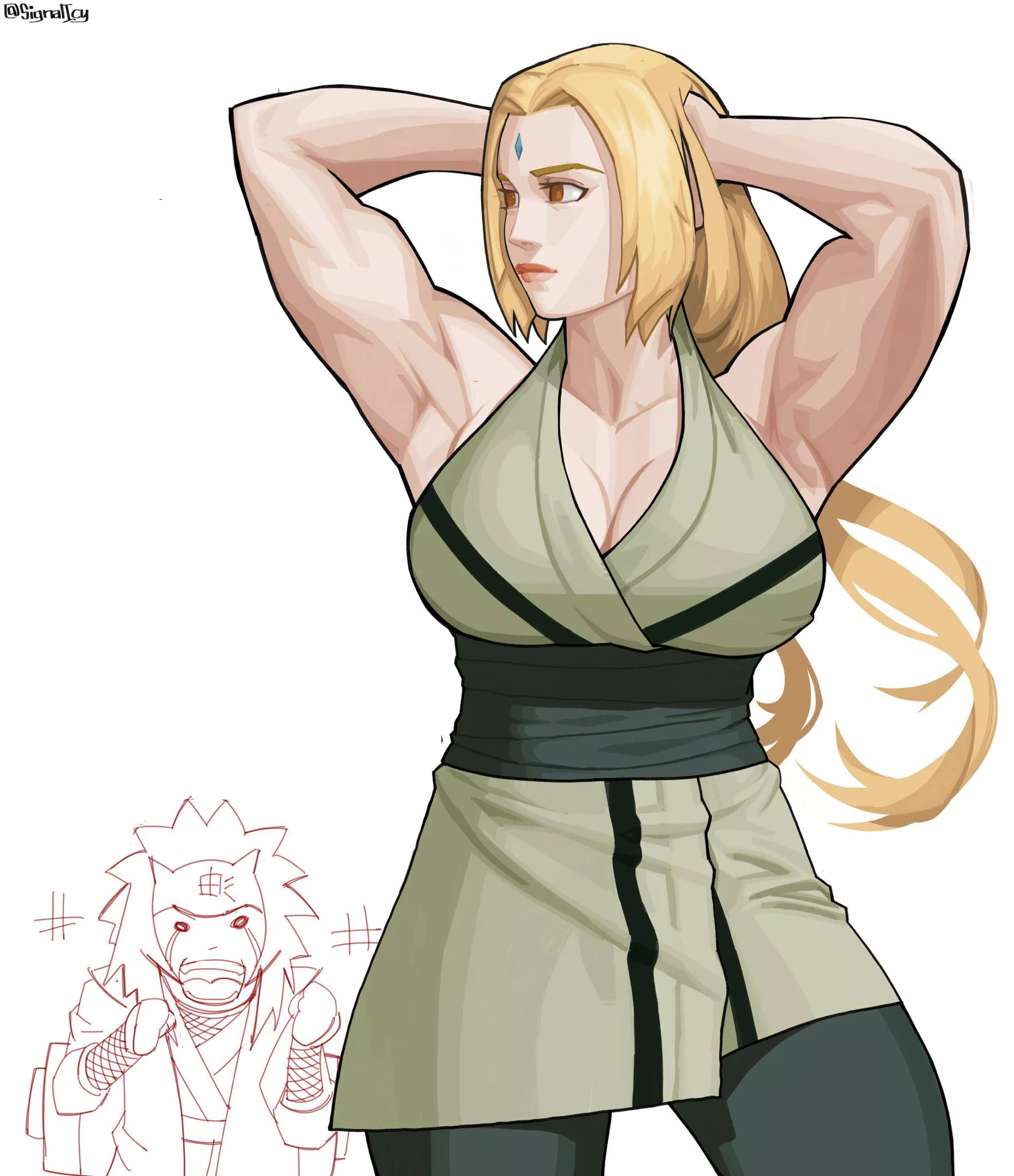 Tsunade [@SignalIcy] posted by TheTMoneyMan
