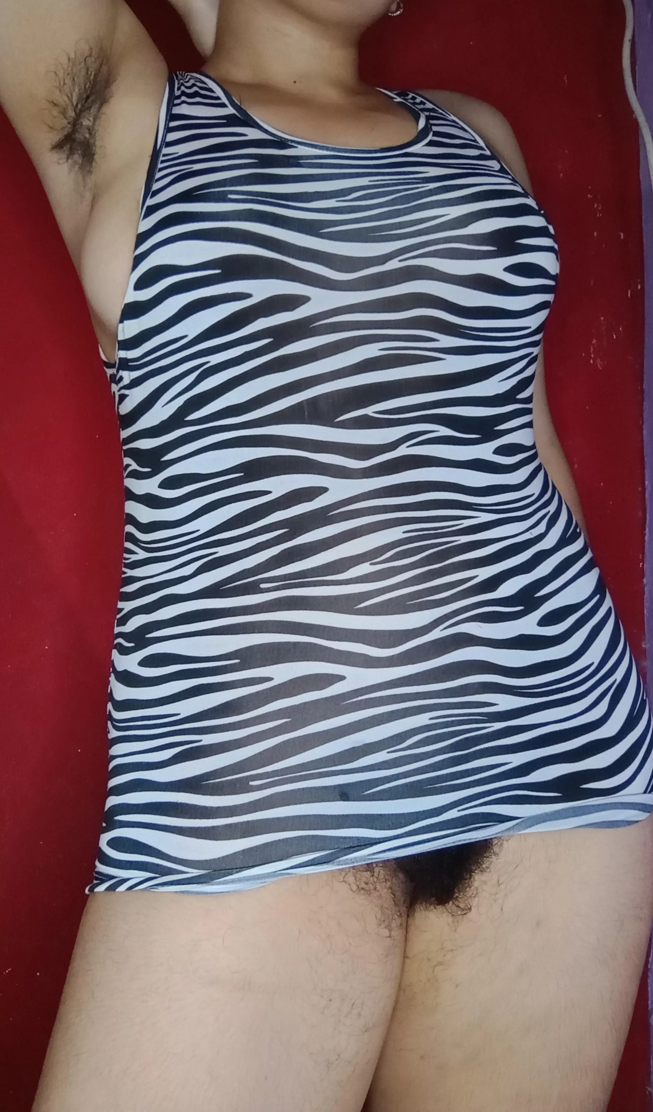 Without panties and with the bush peeking out posted by _Hot_babe69