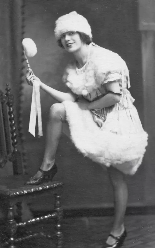 a scandalous floozie with her ankles all bare by Mundane-Employer-719