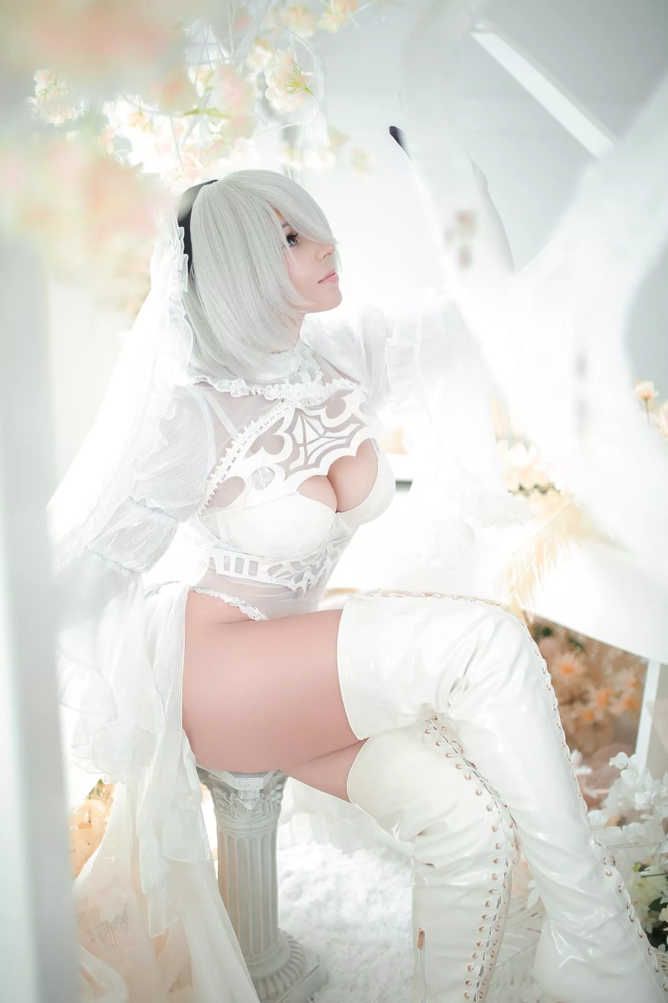 Bride 2B cosplay by Yuna Kairi posted by Intrepid-Upstairs-69