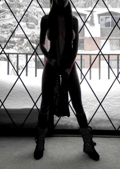 Buried thigh deep! by SecretLifeofNerds