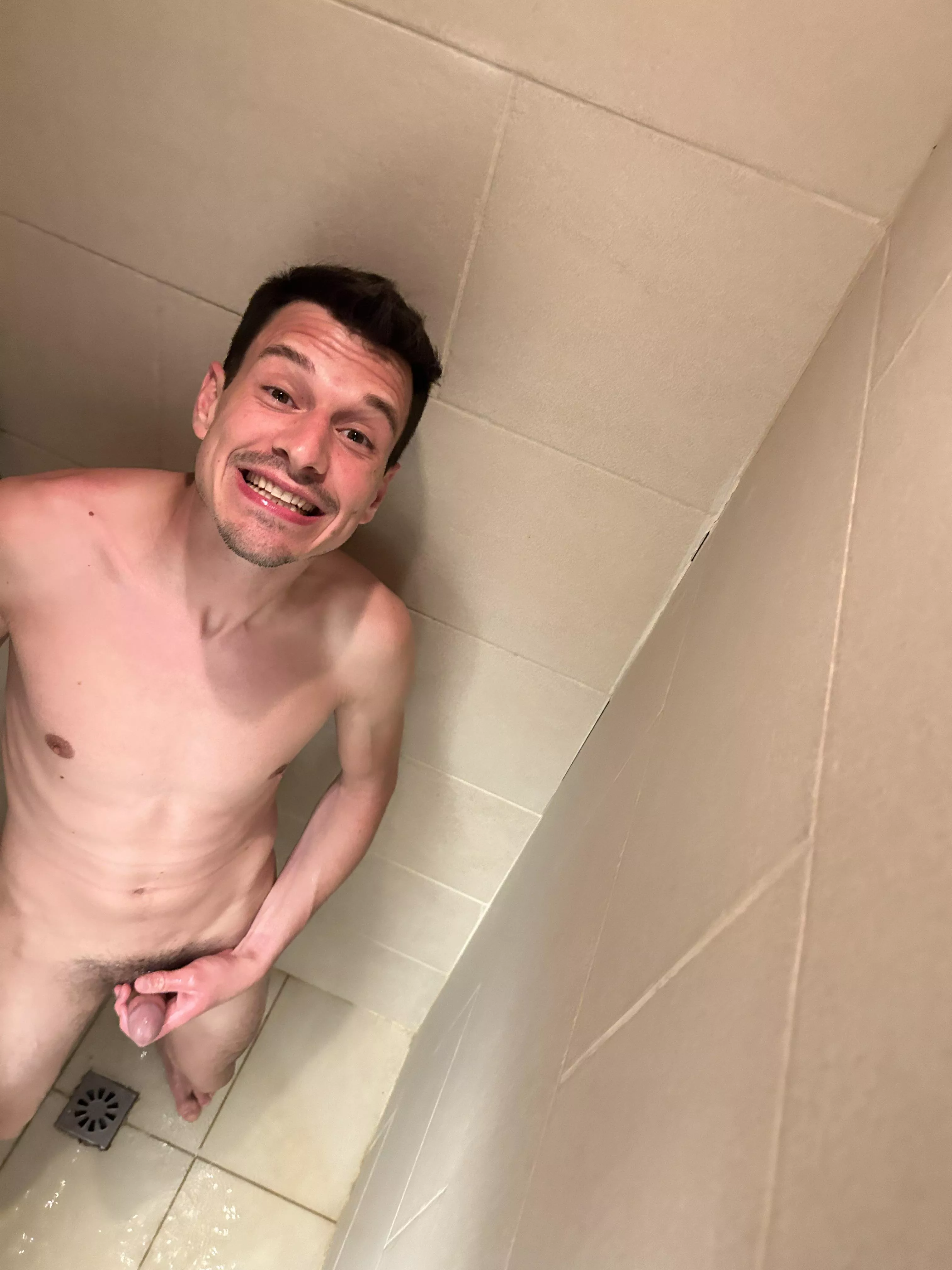 Caught in the shower. posted by phibln