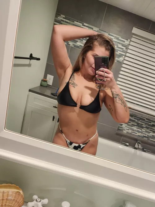 Classic mirror bikini pics are always winners. by devine_time