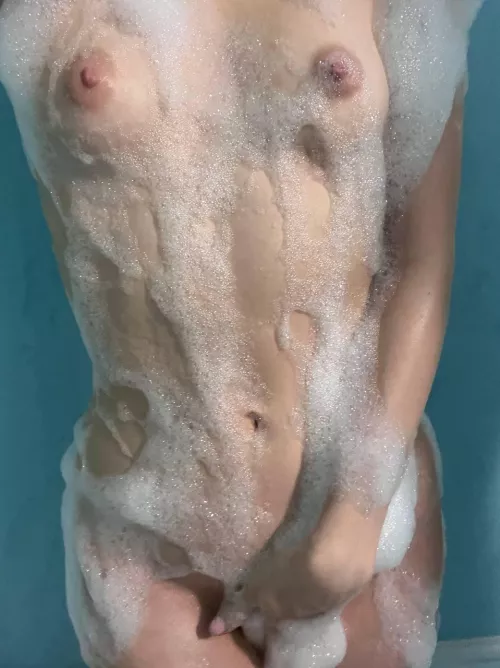 Do you like my little breasts in foam? by Cross-Miniature396