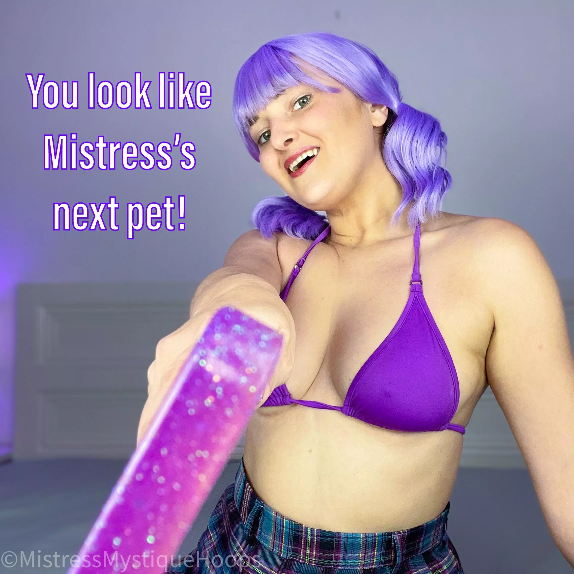 Do you think you can be a good pet? posted by MistressMystiqueHoop