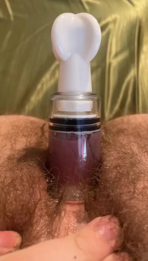 [FtM, he/him] pumping my needy little cock <3 by Atlas_yolk