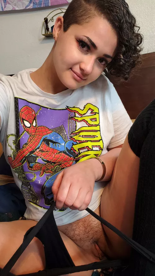 Hit me with your web-shooter [F] by MissStrawberryPunk