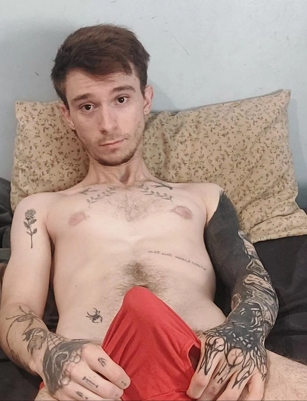 How do we feel about the red briefs? posted by Acrobatic-Bake2084