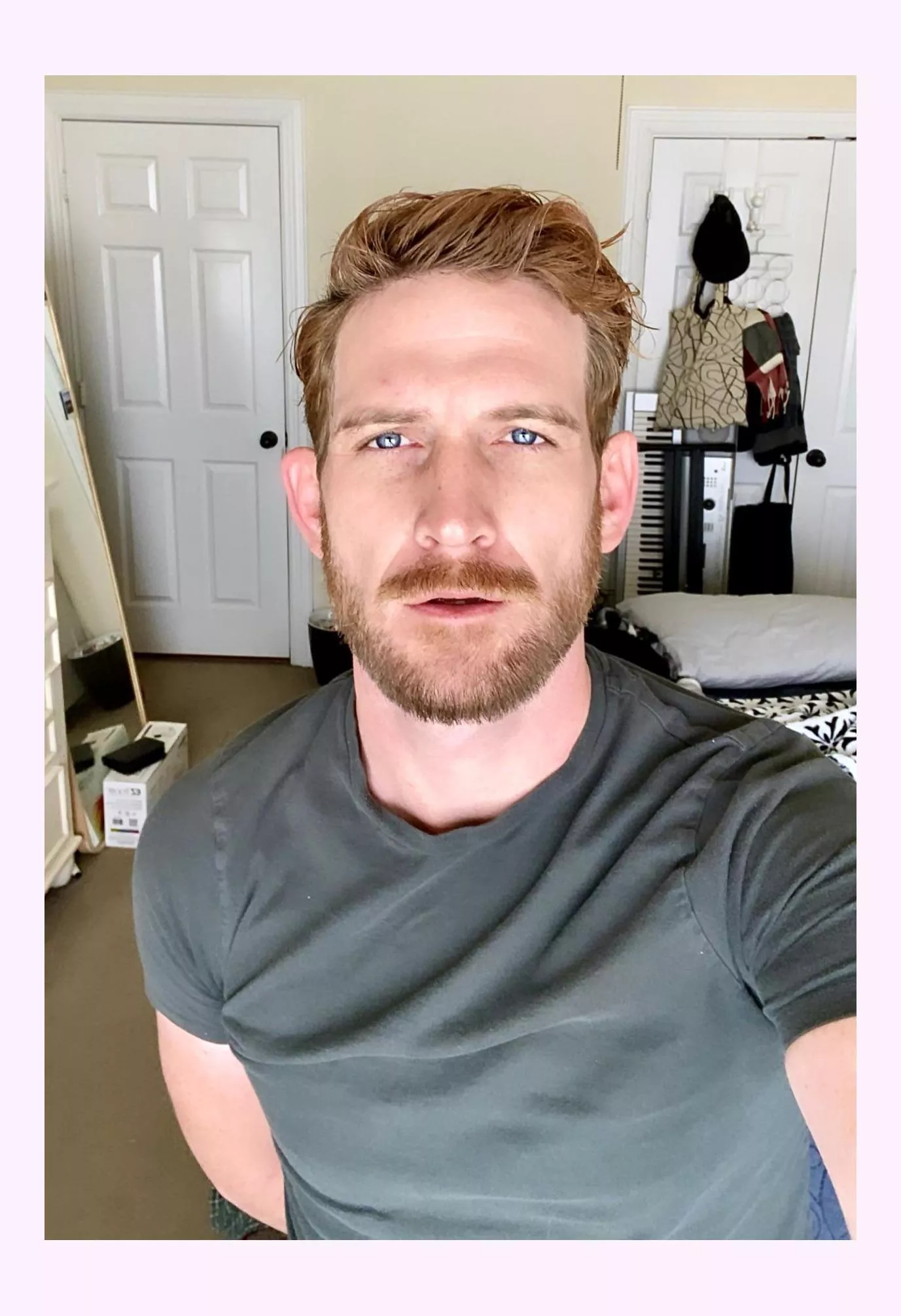 I trimmed off my beard today 😶‍🌫️ posted by MirandaJames509