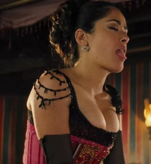 Imagine having Salma Hayek ride you like this by aryashorny