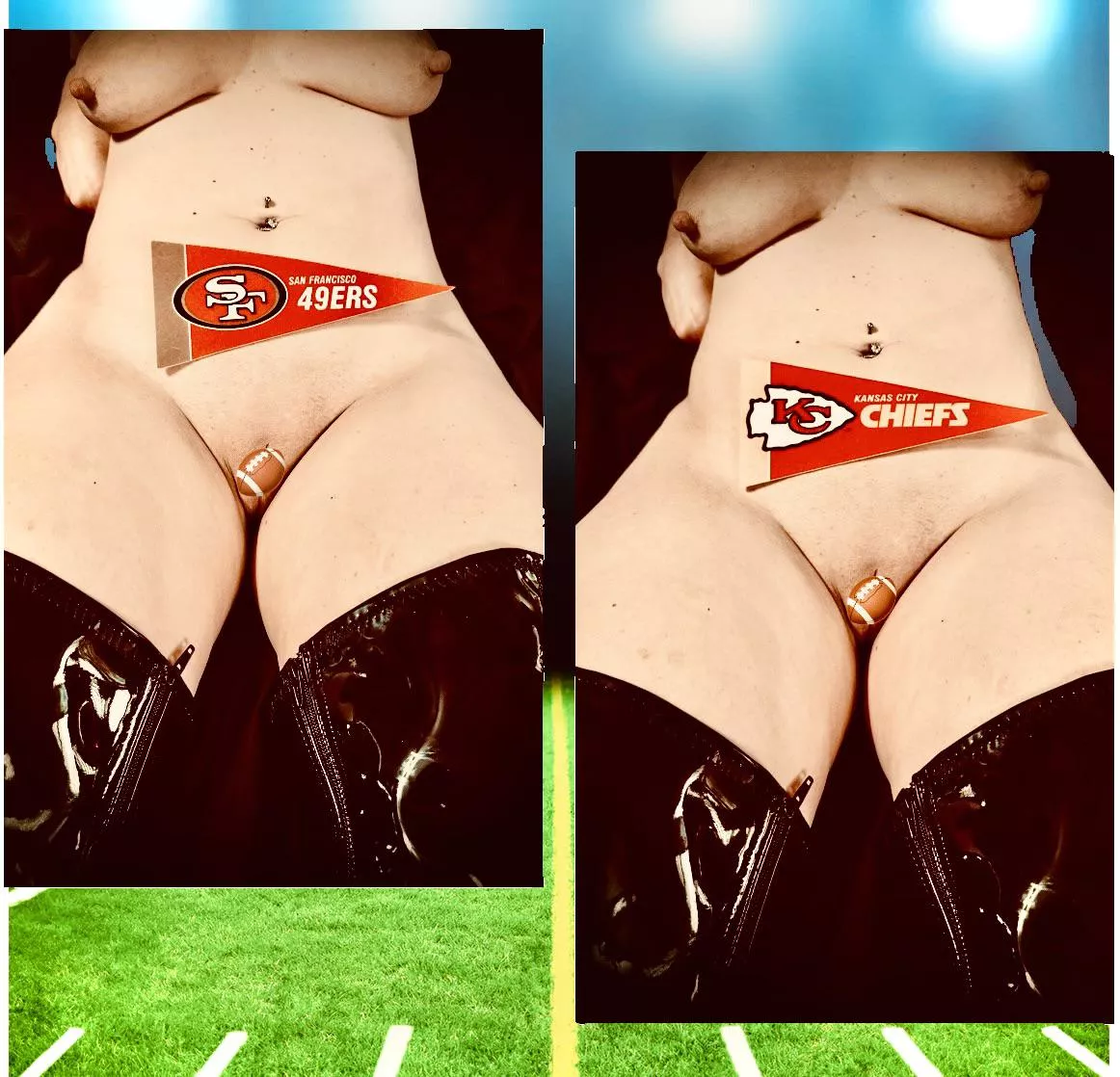 🏈 LFG!! Wish I could be the serving platter for your Gameday snacks!!🤤 posted by inthisroom77