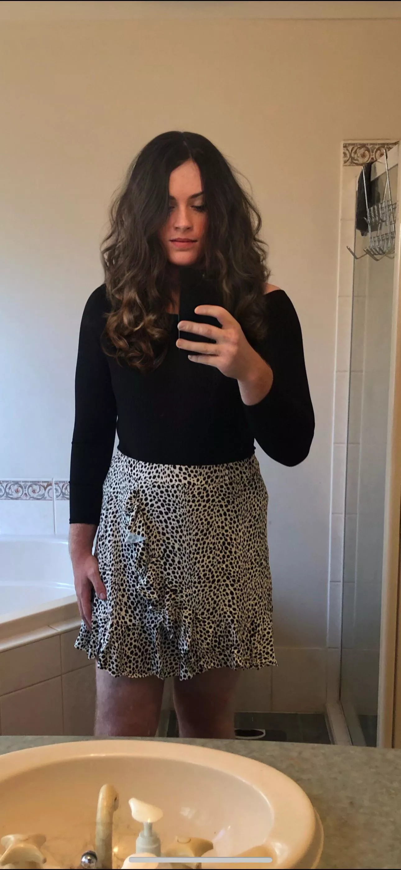 Love this outfit! 🤍 posted by Femboy_Chloe_