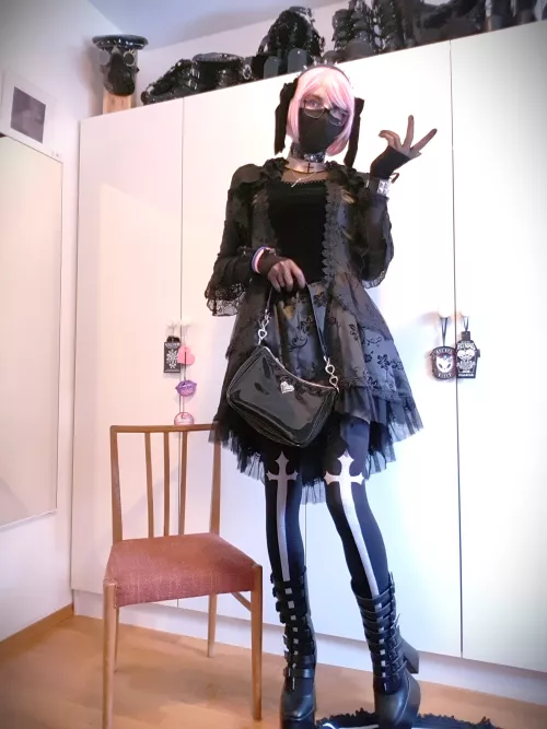 Made a new Gothic L0lita inspired outfit 🖤 by ShadowPrincessN7